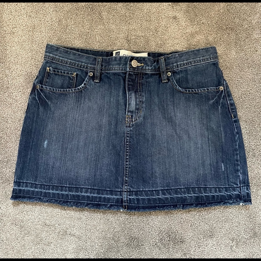 Gap Jeans Mini Skirt Size 12
